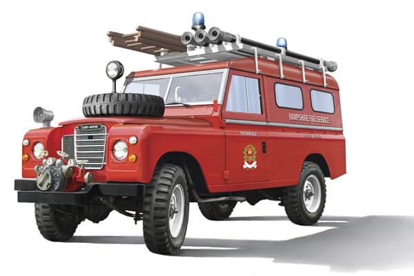 Auton mallisarja Italeri Land Rover Paloauto 3660 1:24