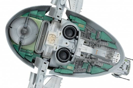 Revell Boba Fett''s Starship, Romflymodell, Monteringssett, 1:88, Boba Fett''s Starship, Alle kjønn, Plast