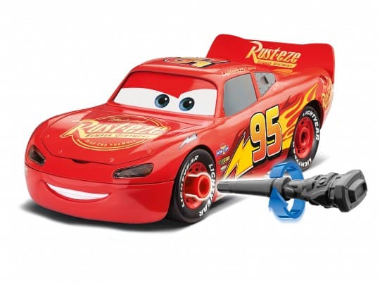 Revell Lightning McQueen, Modellsportbil, Monteringssats, 1:20, Lightning McQueen, Alla, 19 styck