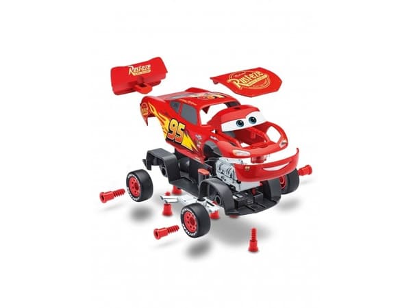 Revell Lightning McQueen, Modellsportbil, Monteringssats, 1:20, Lightning McQueen, Alla, 19 styck