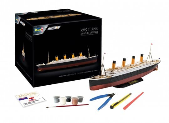 Revell Titanic, Passenger ship model, Kokoamispakkaus, 1:600, Titanic, Ei sukupuolirajoitusta, 156 kpl