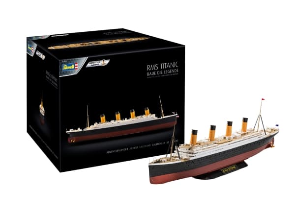 Revell Titanic, Passenger ship model, Kokoamispakkaus, 1:600, Titanic, Ei sukupuolirajoitusta, 156 kpl