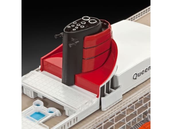 Revell Queen Mary 2, Passasjerskipsmodell, Monteringssett, 1:700, Queen Mary 2, Alle kjønn, 323 stykker