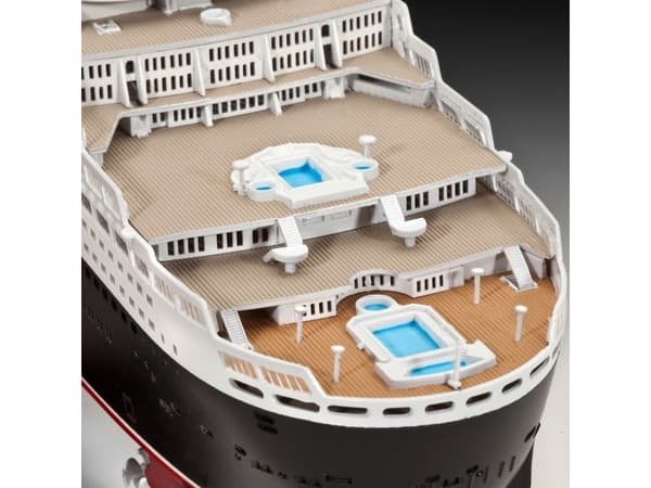 Revell Queen Mary 2, Passasjerskipsmodell, Monteringssett, 1:700, Queen Mary 2, Alle kjønn, 323 stykker
