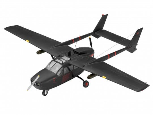 Revell O-2A Skymaster, Flymodell med fastvinge, Monteringssett, 1:48, O-2A Skymaster, Alle kjønn, Plast