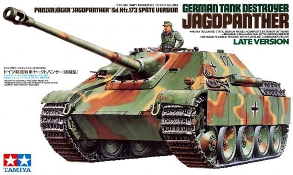 Tamiya - Jagdpanther (Sd.Kfz. 173) Late Version, 1/35, 35203