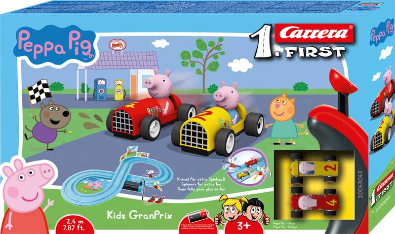 Carrera First Peppa Pig - Kids GranPrix 240 cm 1:50