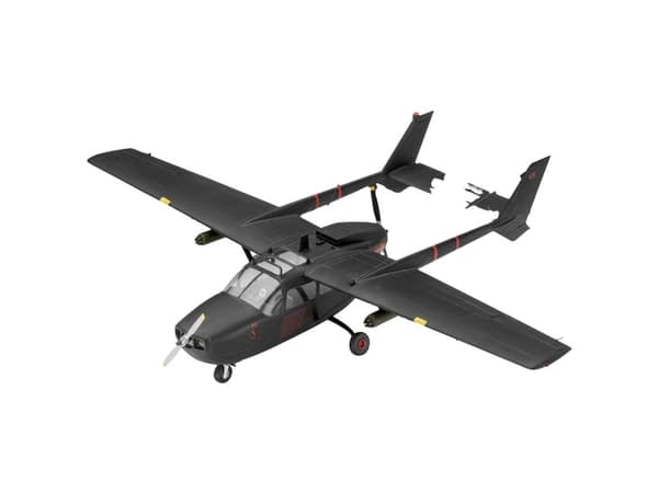 Revell O-2A Skymaster, Fixed-wing aircraft model, Kokoamispakkaus, 1:48, O-2A Skymaster, Ei sukupuolirajoitusta, Muovi