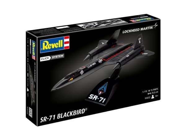 Revell - SR-71 Blackbird (lett klikk), 1/110, 03652