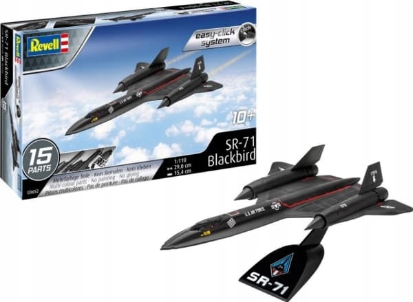 Model Set Lockheed SR-71 Blackbird 1:110