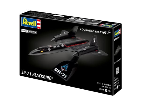Revell - SR-71 Blackbird (lett klikk), 1/110, 03652