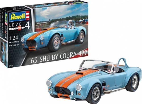 Bilmodellsats Revell 65 Shelby Cobra 427 07708 1:24