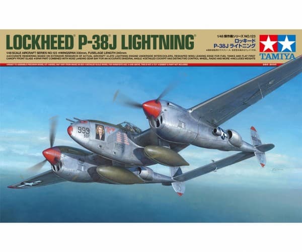 TAMIYA Lockheed P-38J Lightning 1/48