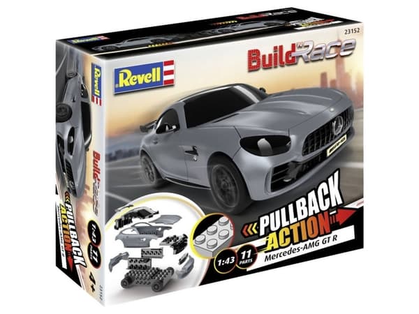 Revell Build ''n Race Mercedes AMG GT R, Modellveteranbil, 1:43, Mercedes AMG GT R, Pojke, 10 styck, 4 År