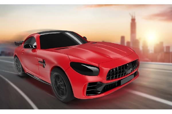 Pienoismallisarja Revell Build n Race Mercedes-AMG GT R, punainen 23154 1:43