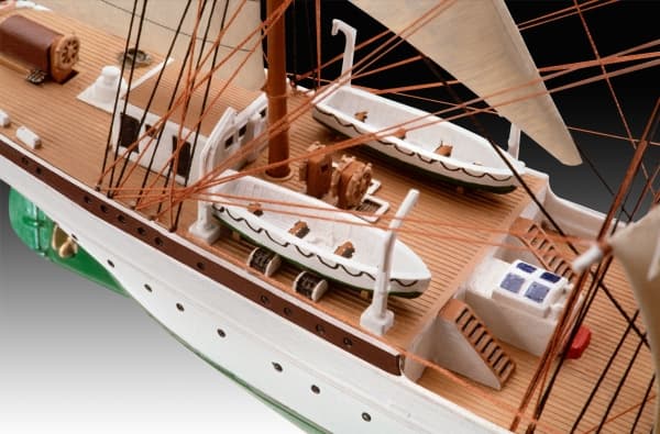Revell 05432, Seilskutemodell, Monteringssett, 1:350, Gorch Fock, Alle kjønn, Plast