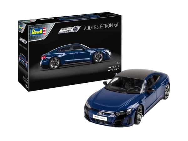 Pienoismallisarja Revell easy-click Audi e-tron GT 07698 1:24