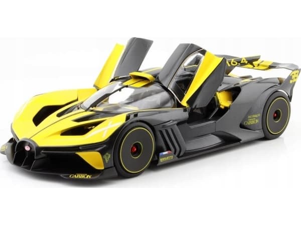 BBURAGO Bugatti Bolide 1:18, Modellsuperbil, Förmonterad, 1:18, Bugatti Bolide, Alla, Metall, Plast