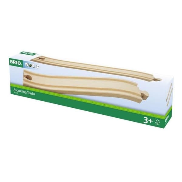 BRIO - 33332 - RISING RAILS - 216 MM - Ravensburger-spel för tågbana i trä