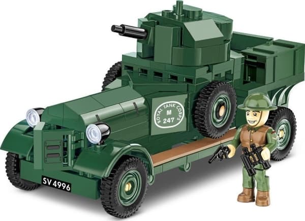 Cobi Klocki Historisk samling Rolls-Royce pansarbil 1920 Modell Mk I