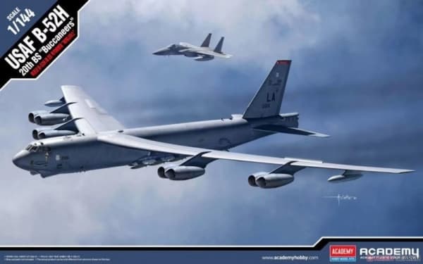 Academy Plastic model USAF B-52H 20th BS Buccaneers 1/144
