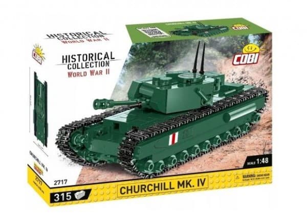 COBI 2717 Historical Collection WWII Churchill Tank MK. IV 315 bricks