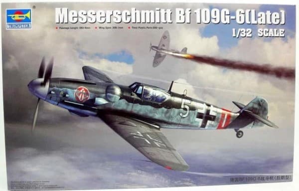 Kokoonpanomalli Bf 109G-6 Late
