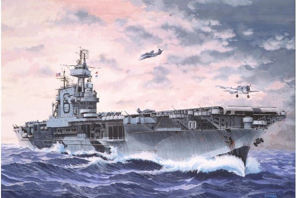 Plywood Model 65824 USS Enterprise CV-6 - Model Set Revell
