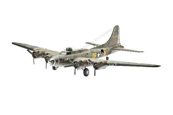 Revell B-17F Memphis Belle, fastvinget flymodell, Monteringssæt, 1:72, Boeing B-17, Plast, andre verdenskrig