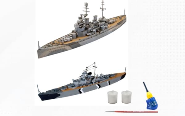 Revell Model plastikowy First Diorama Set Bismarck Battle