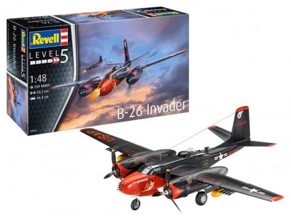 Revell plastmodell Airplane B-26C Invader 1/48