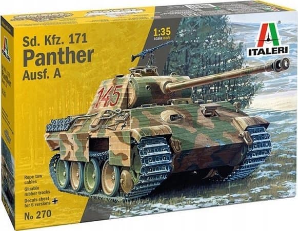 Plastic model Sd.Kfz.171 Panther Ausf. A 1/35