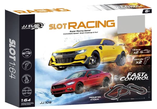 Fast & Control Racerbana till barn 470cm 1:64