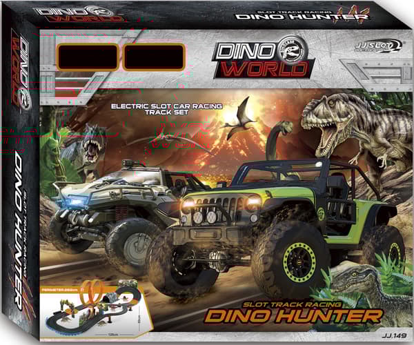 JJ Slot Dino Hunter Racerbana 1:43