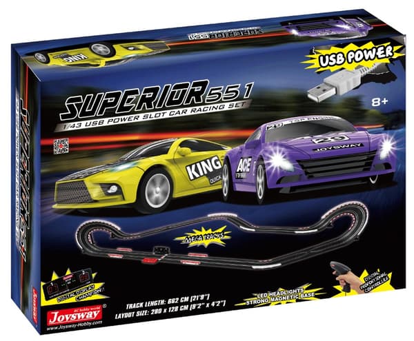 Joysway Superior 551 Racerbana 1:43, USB