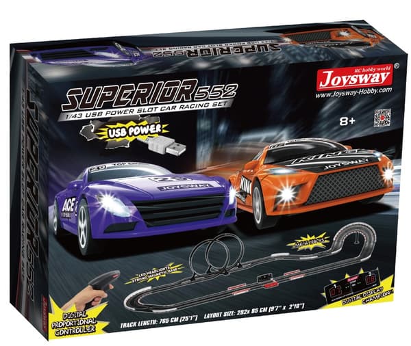 Joysway Superior 552 Racerbana 1:43, USB