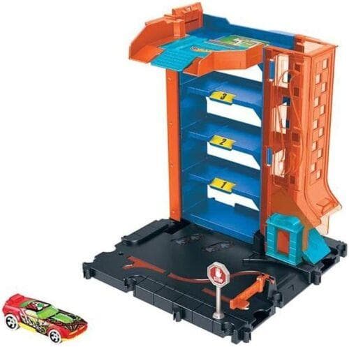 Hot Wheels City Downtown Car Park