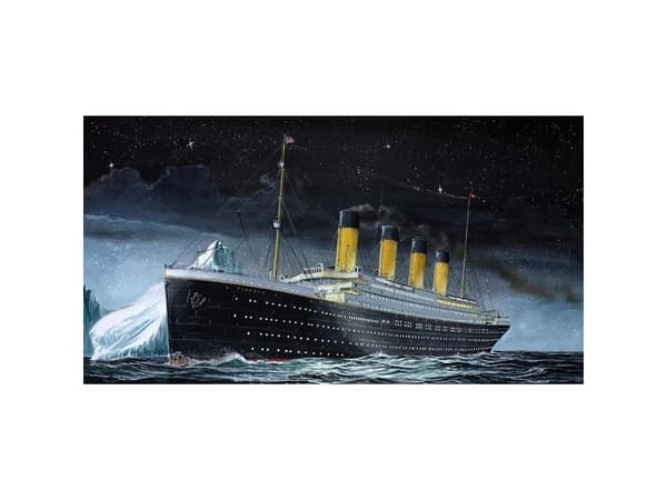 Revell R.M.S. Titanic, Modellskepp, Monteringssats, 1:1200, R.M.S. Titanic, Plast, Avancerade