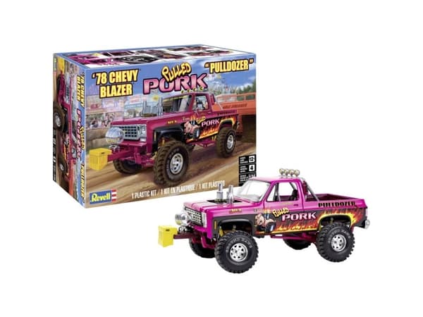 Revell 14532 1978 Chevy Blazer Pulldozer Bilmodel byggesæt 1:24