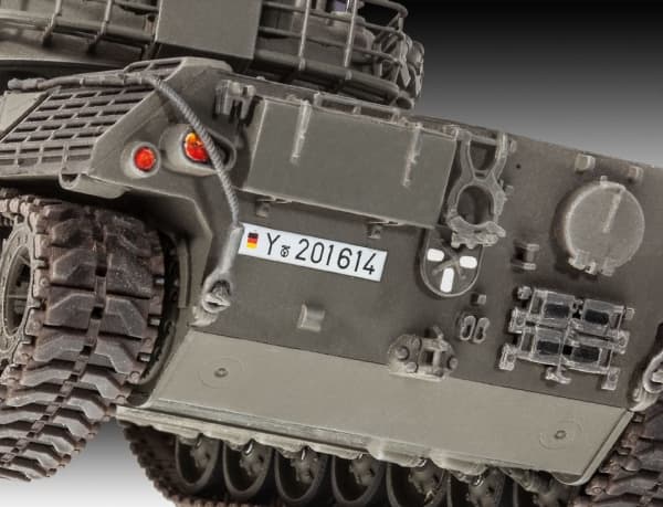 Revell LEOPARD 1, Tank model, Monteringssett, 1:35, LEOPARD 1, Plast, Ambisjonsrik
