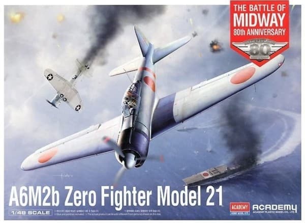 ACADEMY A6M2B Zero Fight mod.21 1/48