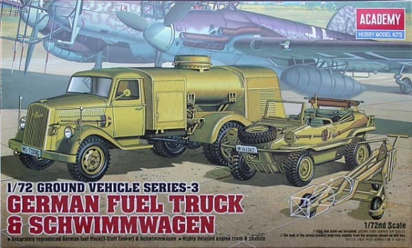 Saksalainen polttoaineauto ja Schwimmwagen