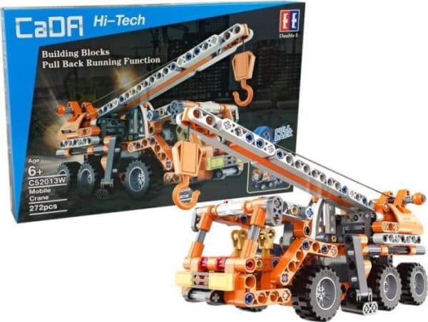 Lean Sport Construction Blocks Truck Crane Cada 272 Elements