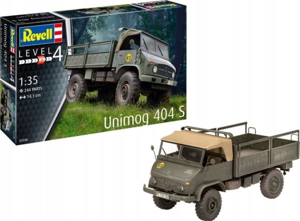 REVELL Pojazd UNIMOG 404 S 1/35