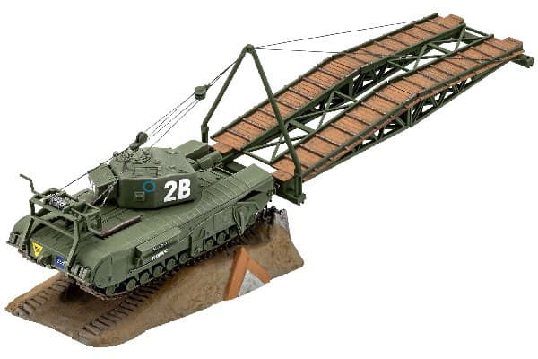 Model Set Churchill A.V.R.E. 1:76