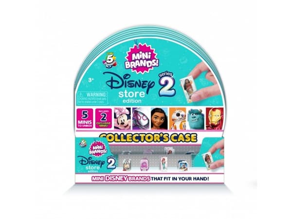 Zuru 5 Surprise Mini Brands Figurer Collector's Box Disney Store