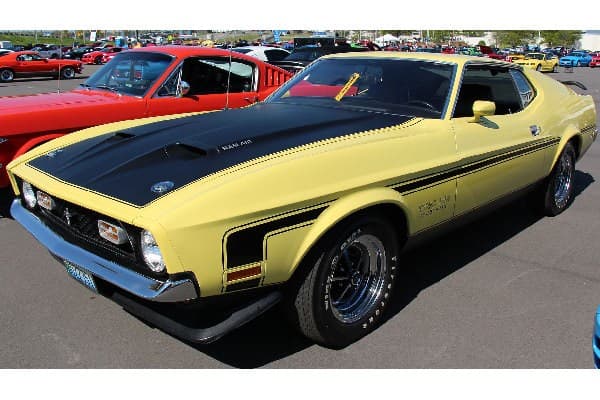 Model Set 71 Ford Mustang Boss 351 1:25