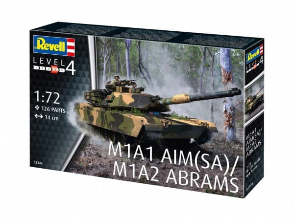 M1A2 Abrams Tank 1:72