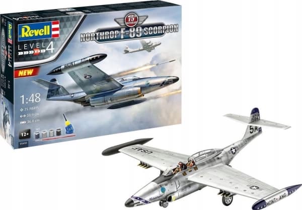 Revell Gift 75-årsjubileum Northrop F-89 Scorpion F 1/48