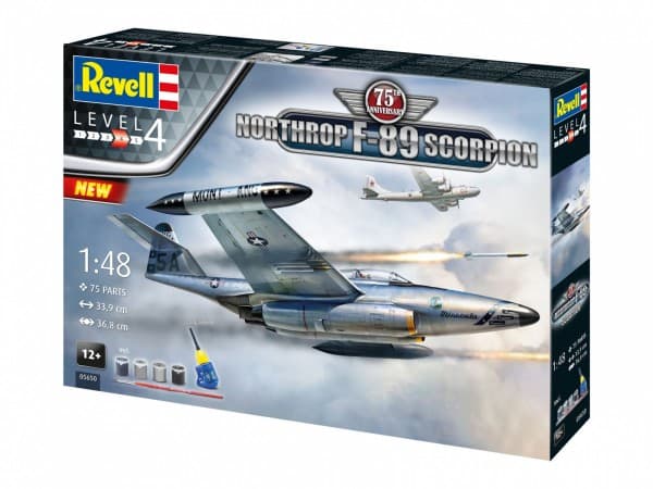 Revell Gift 75-årsjubileum Northrop F-89 Scorpion F 1/48